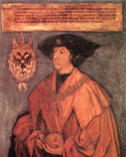 Albrecht Durer Emperor Maximilian I oil painting image